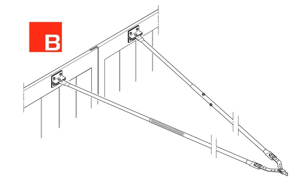 Bartek vrata adapter Marantec křídla - odpružený